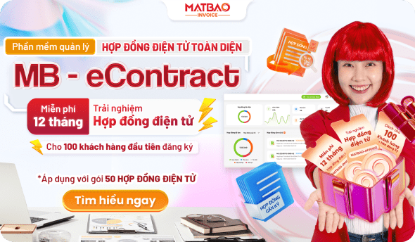 Lập hợp đồng thả ga — không lo về giá. Mắt Bão Invoice gửi bạn voucher giảm 50%